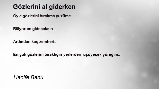 Hanife Banu