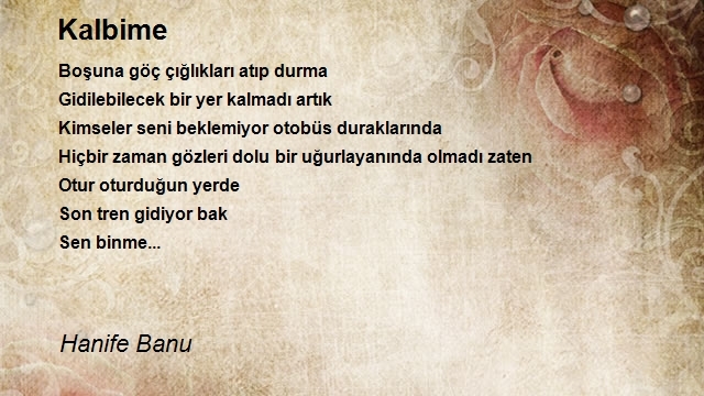 Hanife Banu