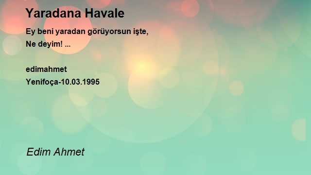 Edim Ahmet