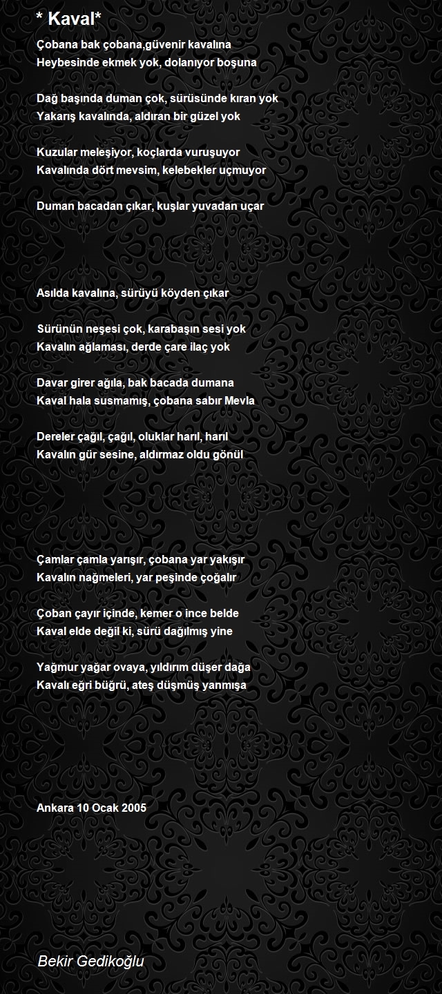 Bekir Gedikoğlu