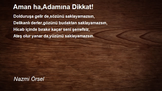 Nazmi Örsel