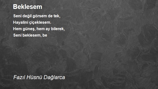 Fazıl Hüsnü Dağlarca