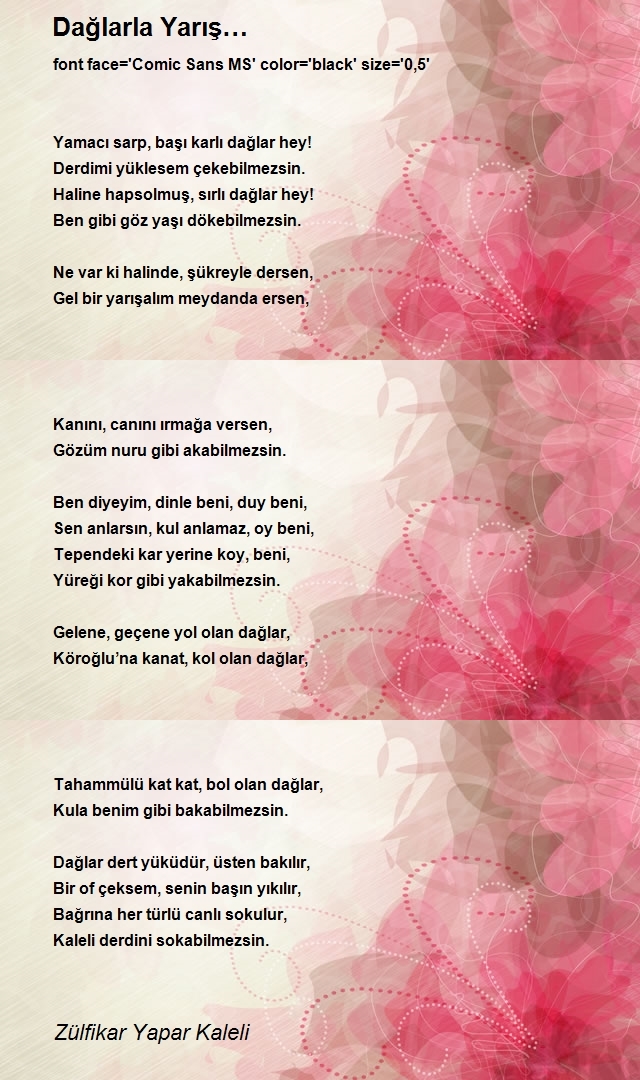 Zülfikar Yapar Kaleli