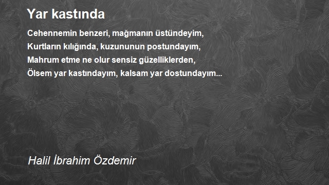 Halil İbrahim Özdemir