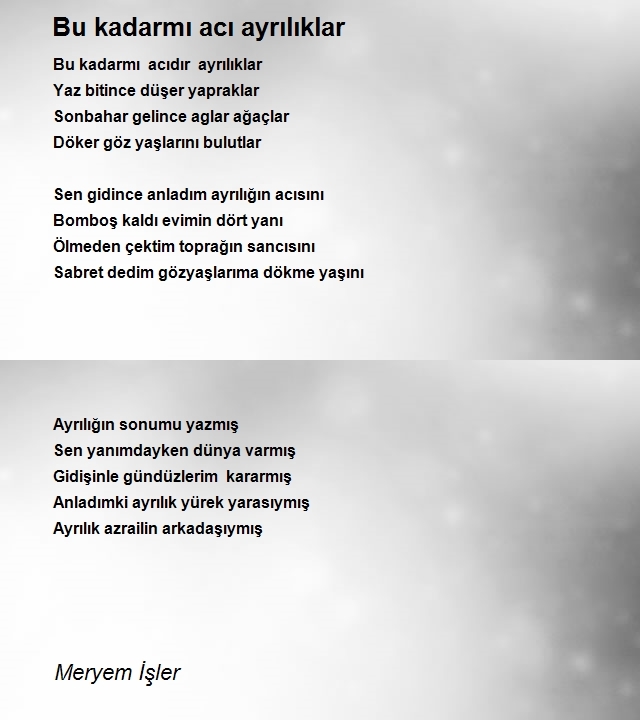 Meryem İşler