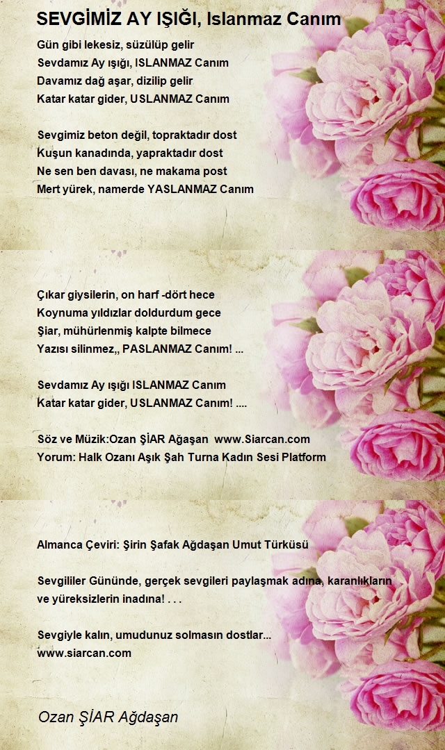 Ozan ŞİAR Ağdaşan