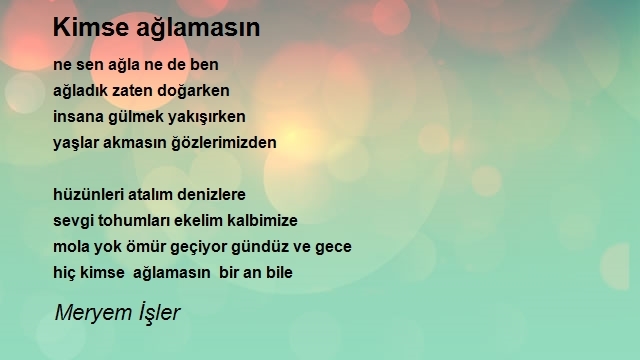 Meryem İşler
