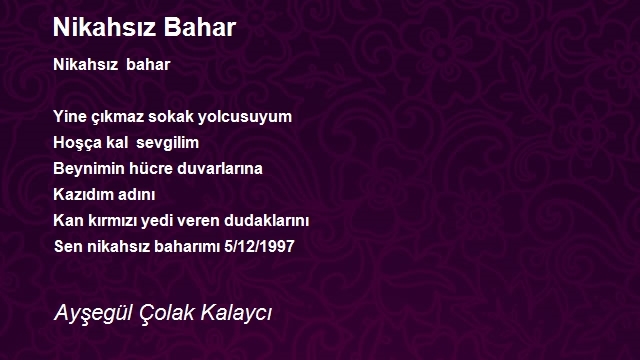 Ayşegül Çolak Kalaycı