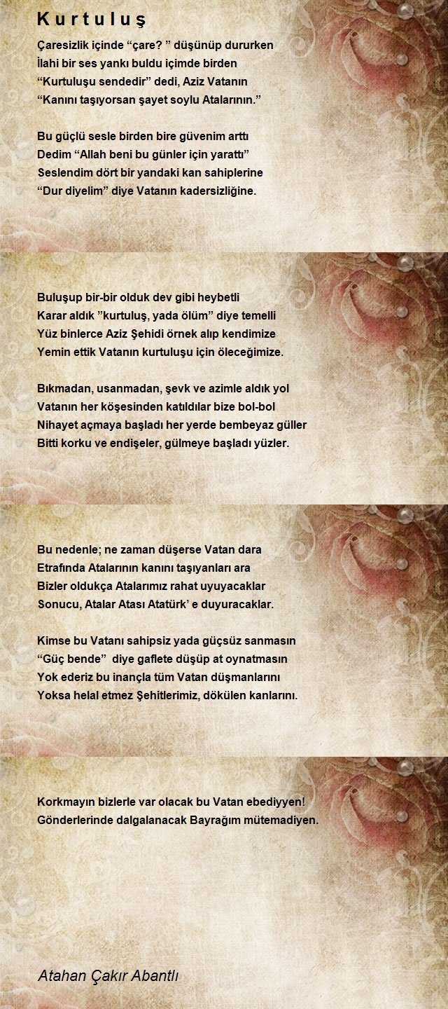 Atahan Çakır Abantlı