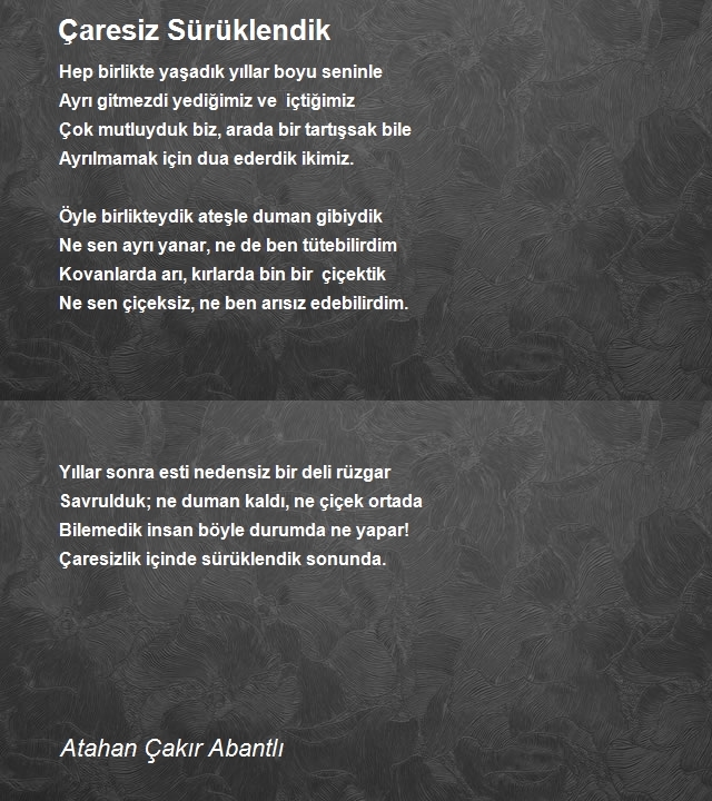 Atahan Çakır Abantlı