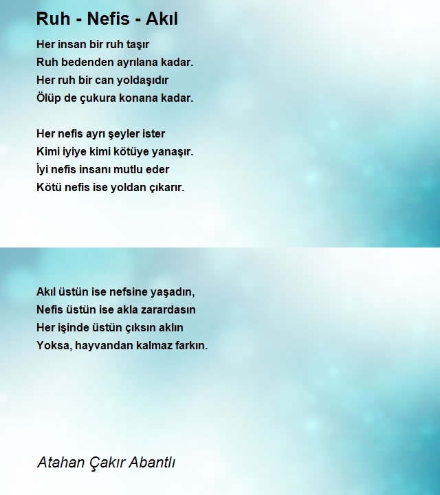 Atahan Çakır Abantlı