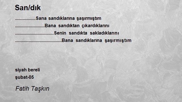 Fatih Taşkın