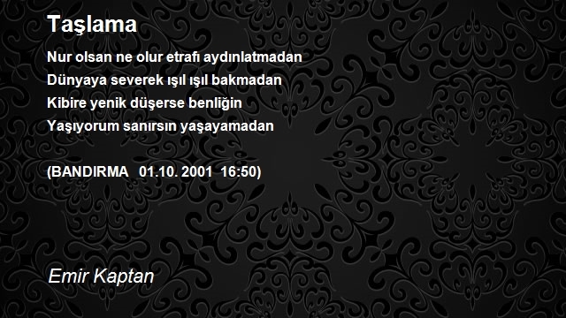 Emir Kaptan