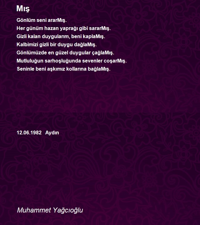 Muhammet Yağcıoğlu