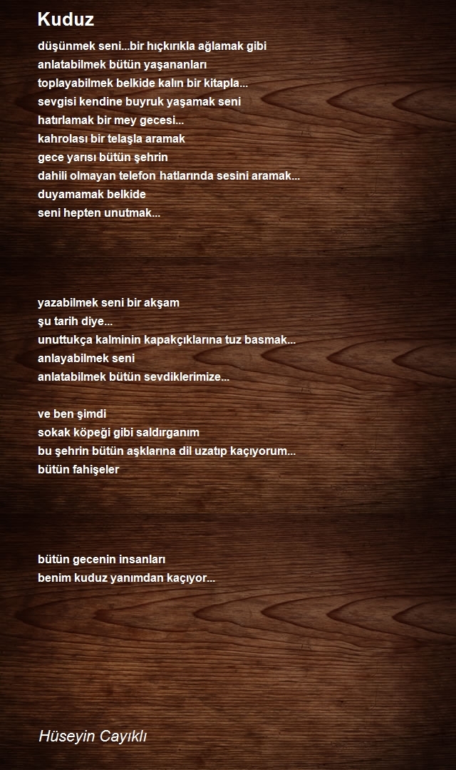 Hüseyin Cayıklı