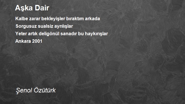 Şenol Özütürk
