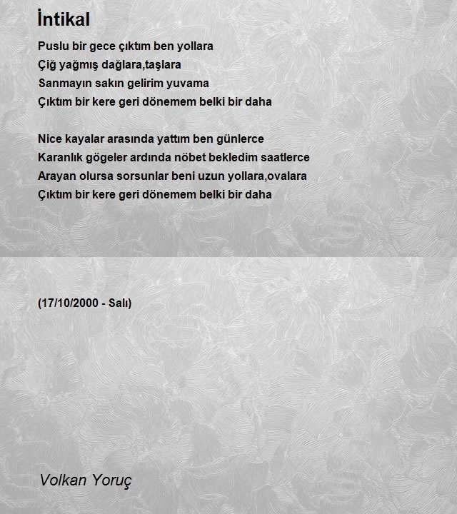 Volkan Yoruç