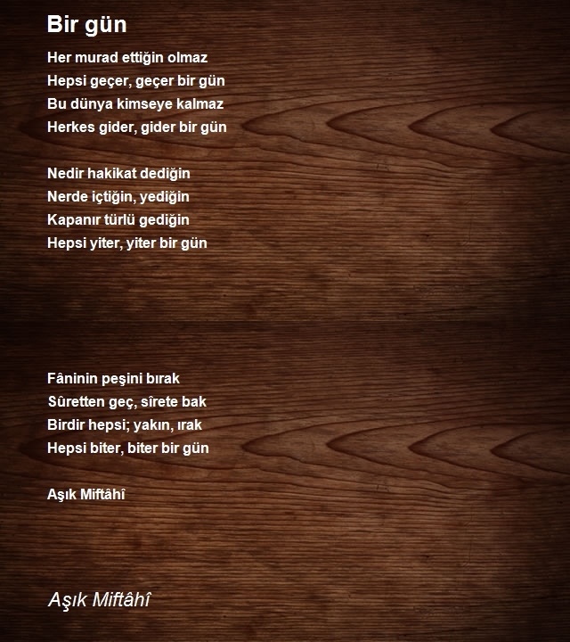 Aşık Miftâhî
