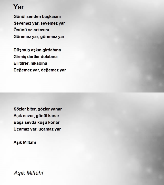 Aşık Miftâhî