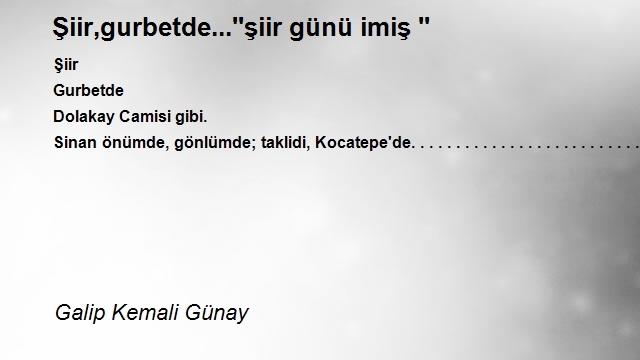Galip Kemali Günay