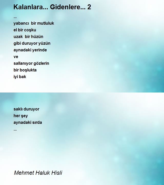 Mehmet Haluk Hisli