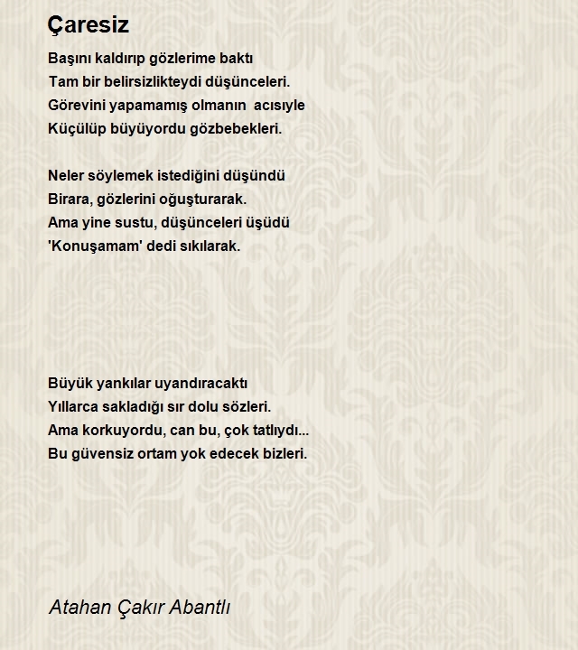 Atahan Çakır Abantlı