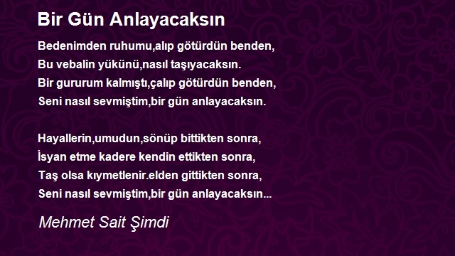Mehmet Sait Şimdi