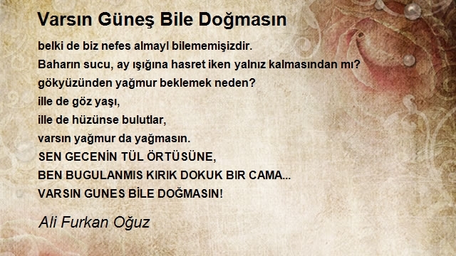 Ali Furkan Oğuz