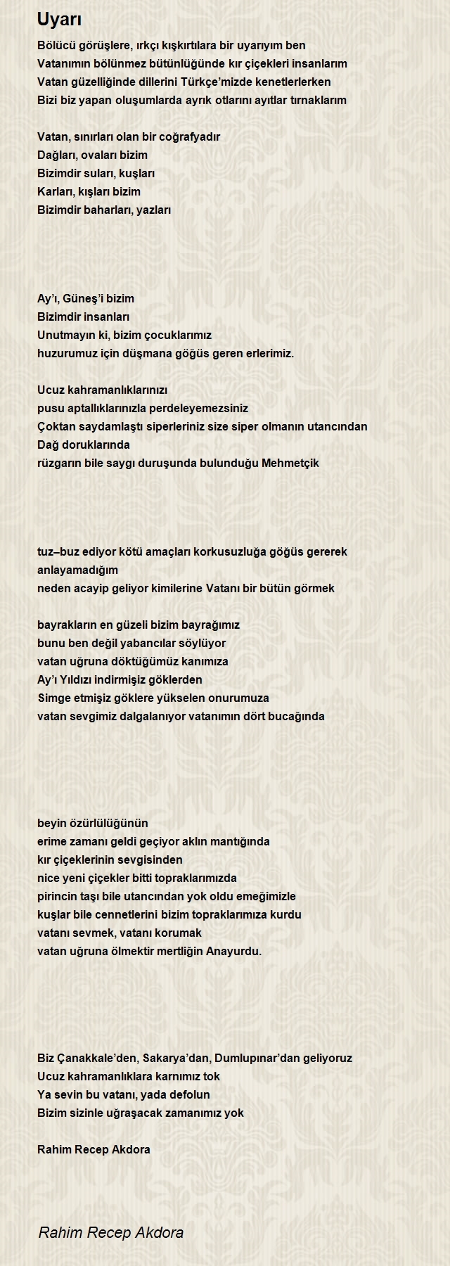 Rahim Recep Akdora