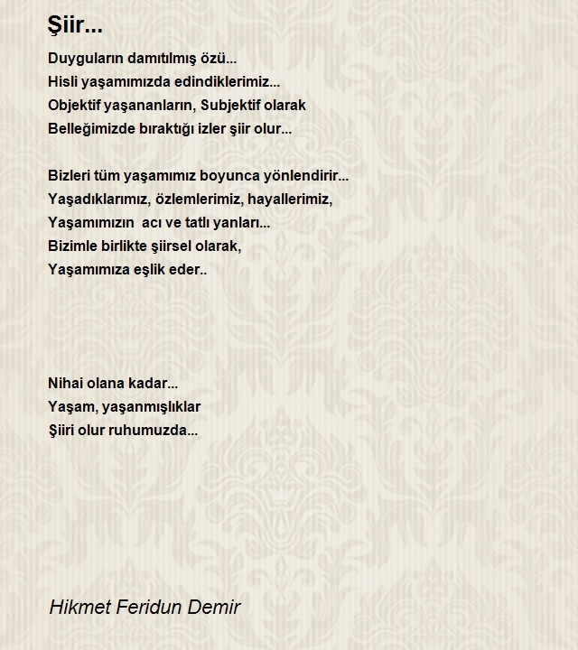 Hikmet Feridun Demir