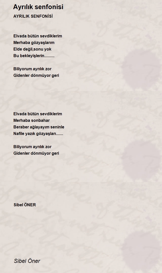 Sibel Öner