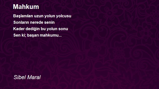 Sibel Maral