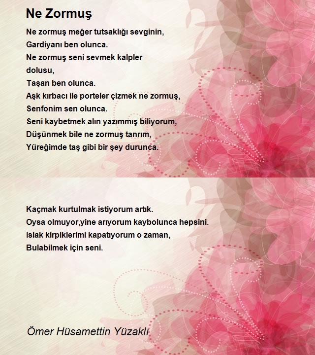 Ömer Hüsamettin Yüzaklı