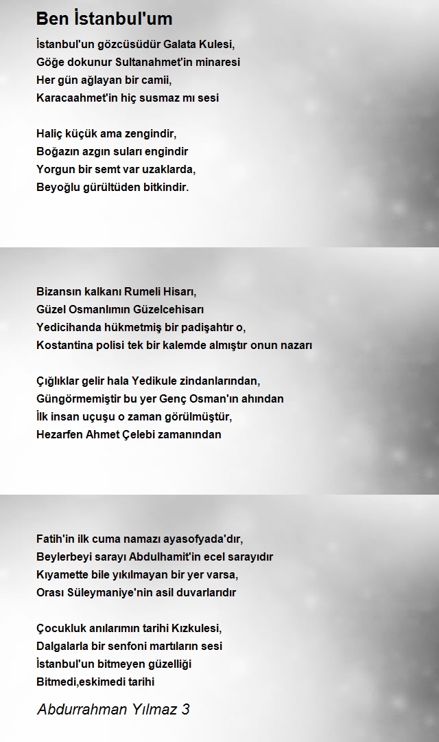 Abdurrahman Yılmaz 3