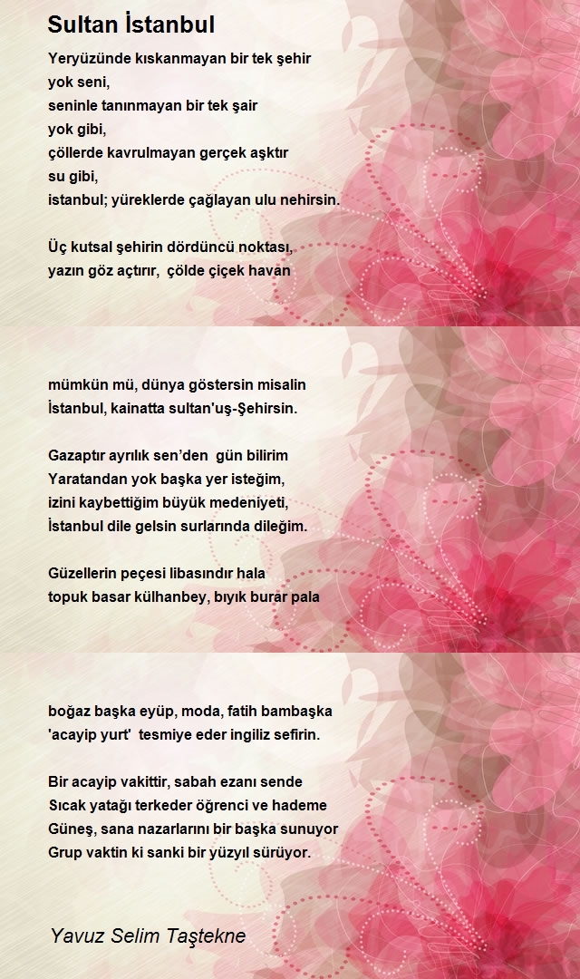 Yavuz Selim Taştekne