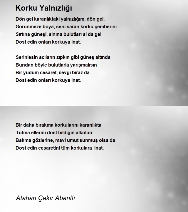 Atahan Çakır Abantlı