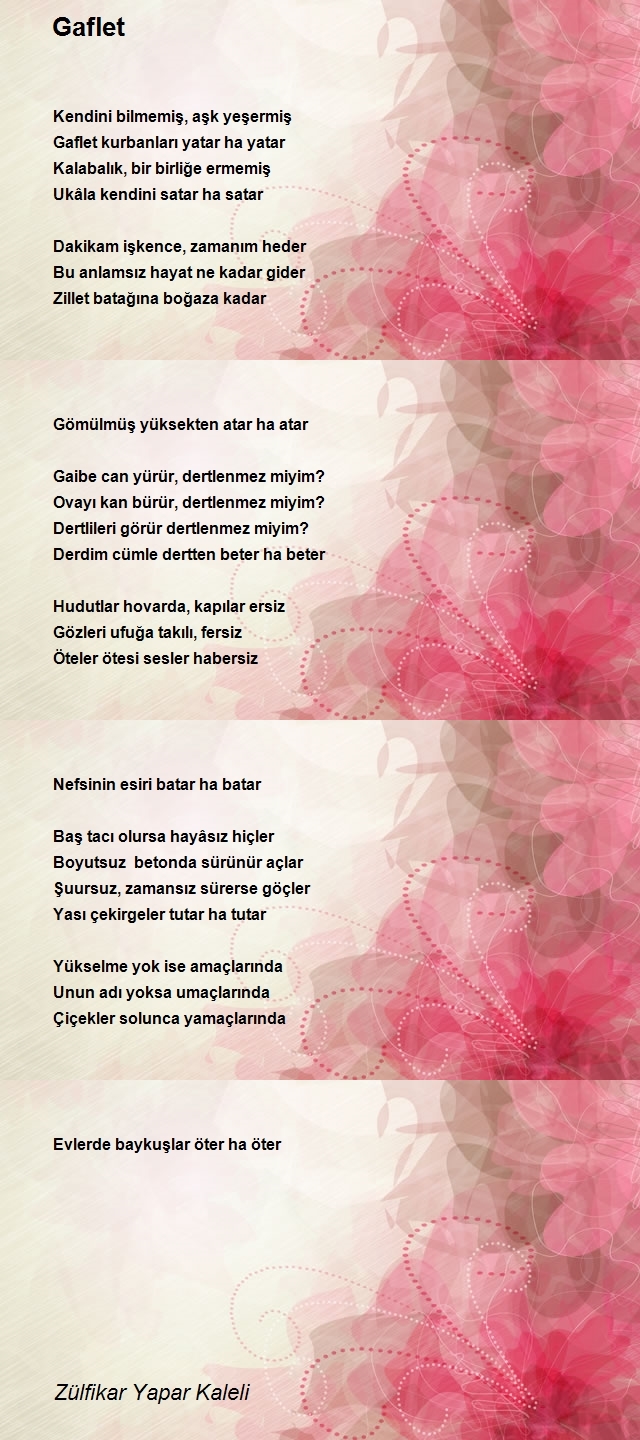 Zülfikar Yapar Kaleli