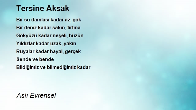 Aslı Evrensel