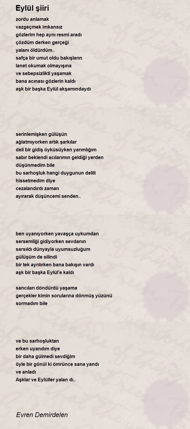 Evren Demirdelen