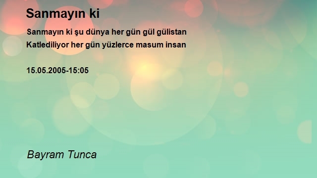 Bayram Tunca