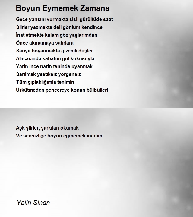 Yalin Sinan