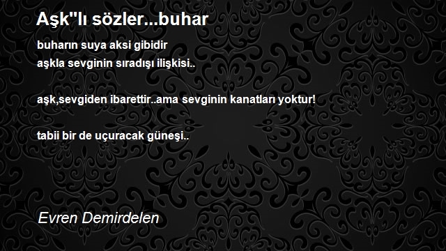 Evren Demirdelen