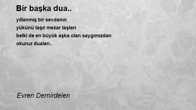 Evren Demirdelen
