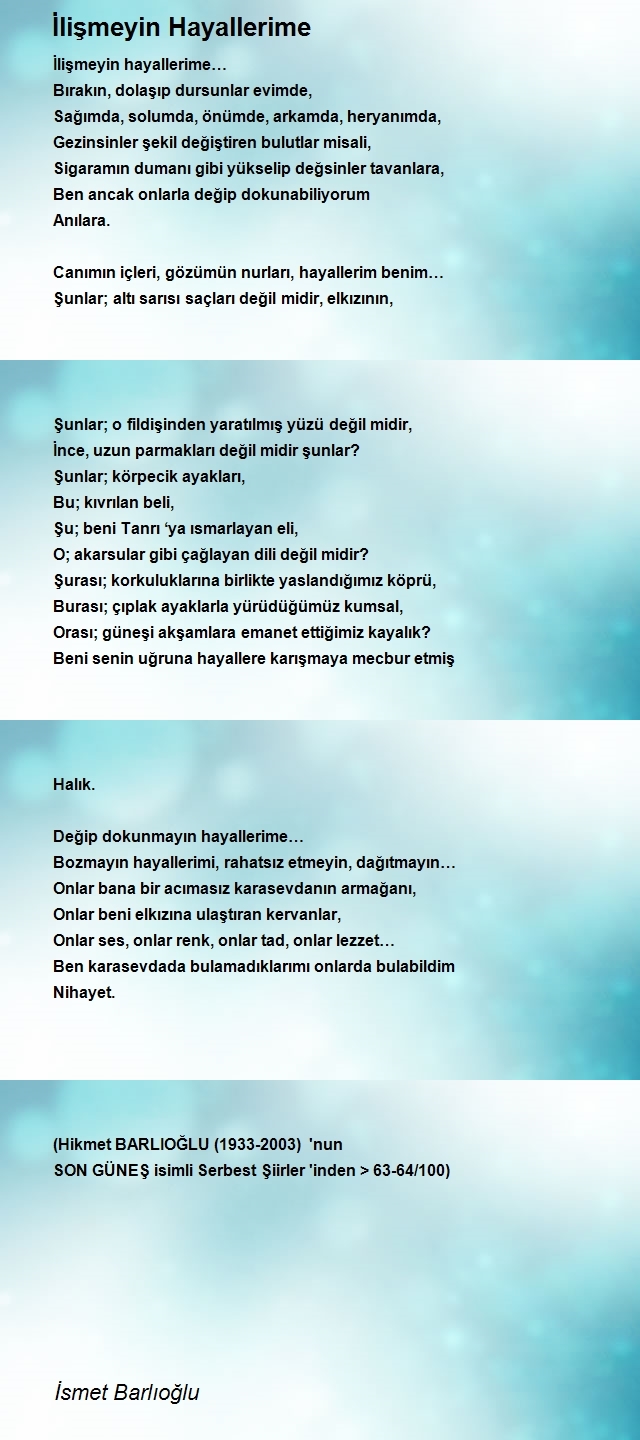 İsmet Barlıoğlu