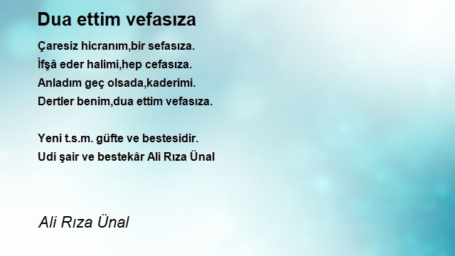Ali Rıza Ünal