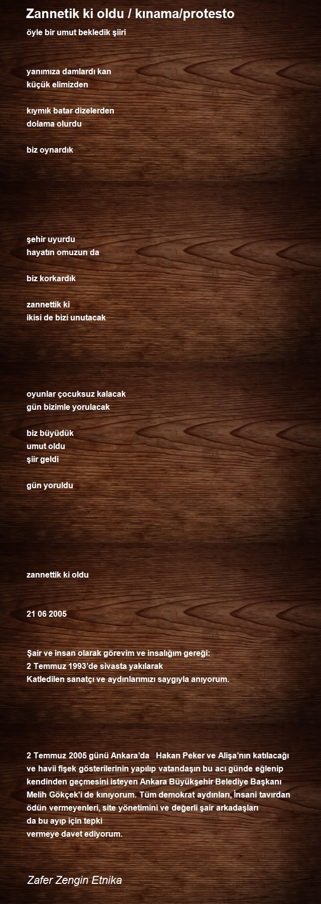 Zafer Zengin Etnika