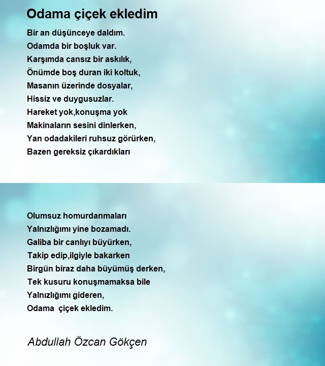 Abdullah Özcan Gökçen