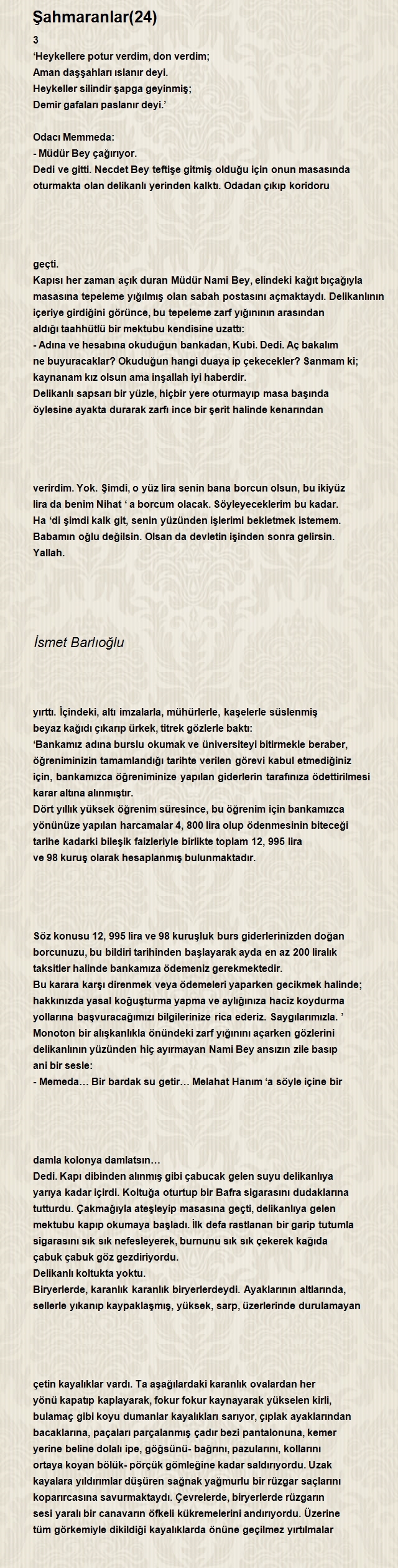 İsmet Barlıoğlu