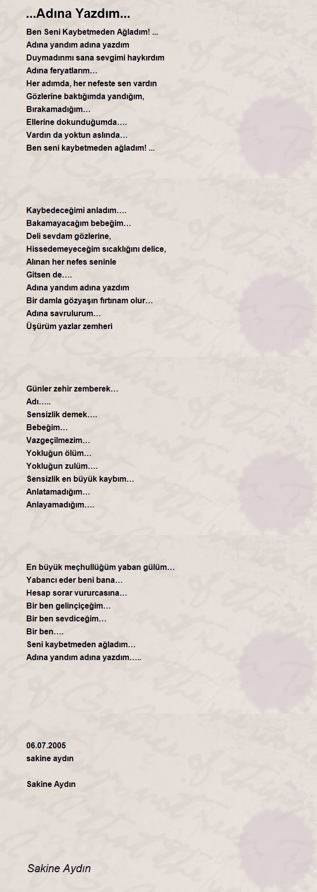 Sakine Aydın