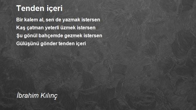 İbrahim Kılınç